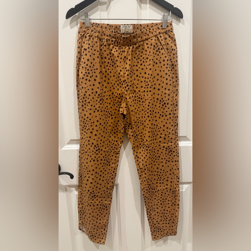 BNWOT Marine Layer Allison Cheetah Lightweight Pant size small - Picture 6 of 12